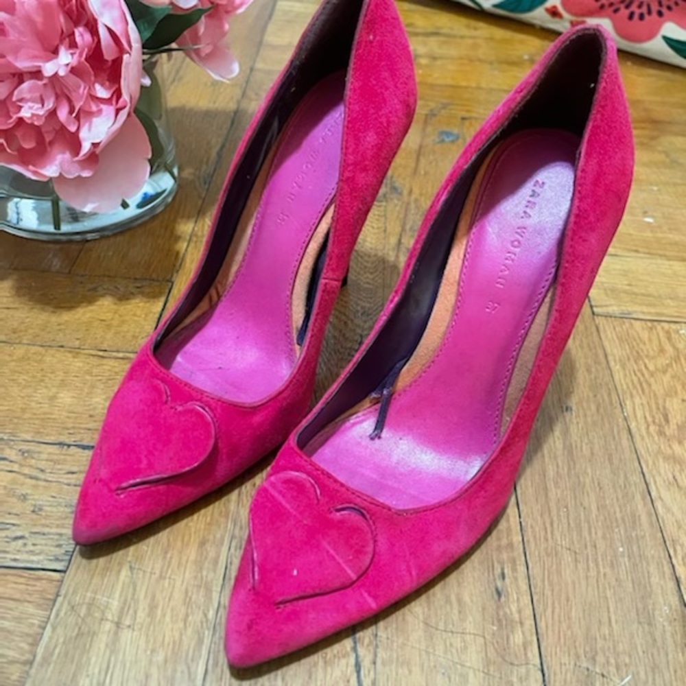 Pink stilettos